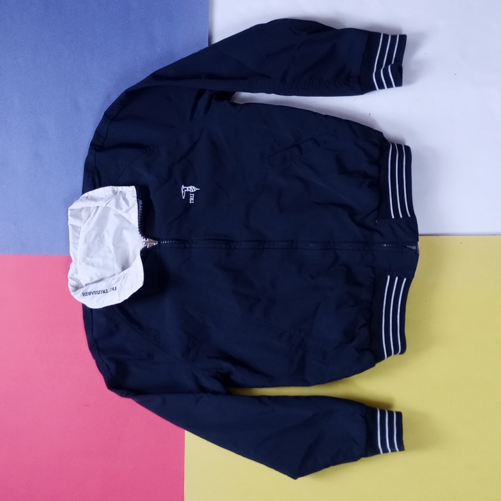 Modern Boys Tru Trussardi Reversible Italian Jacket